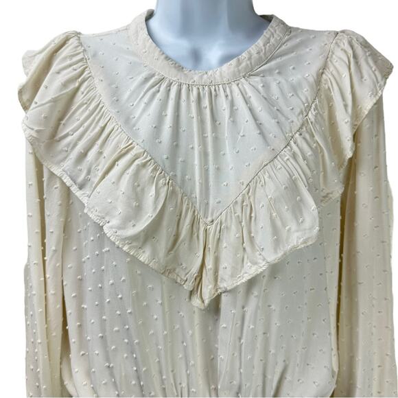 Wild Fable Cottagecore Ruffle Top Size XXL - Picture 2 of 6